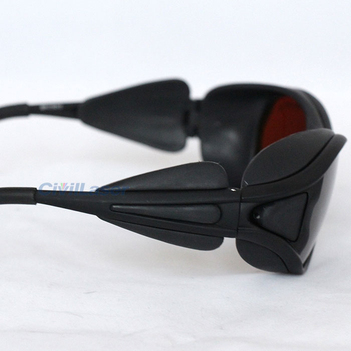 Invisible Ir laser goggles glass for 200-540nm and 800-2000nm laser